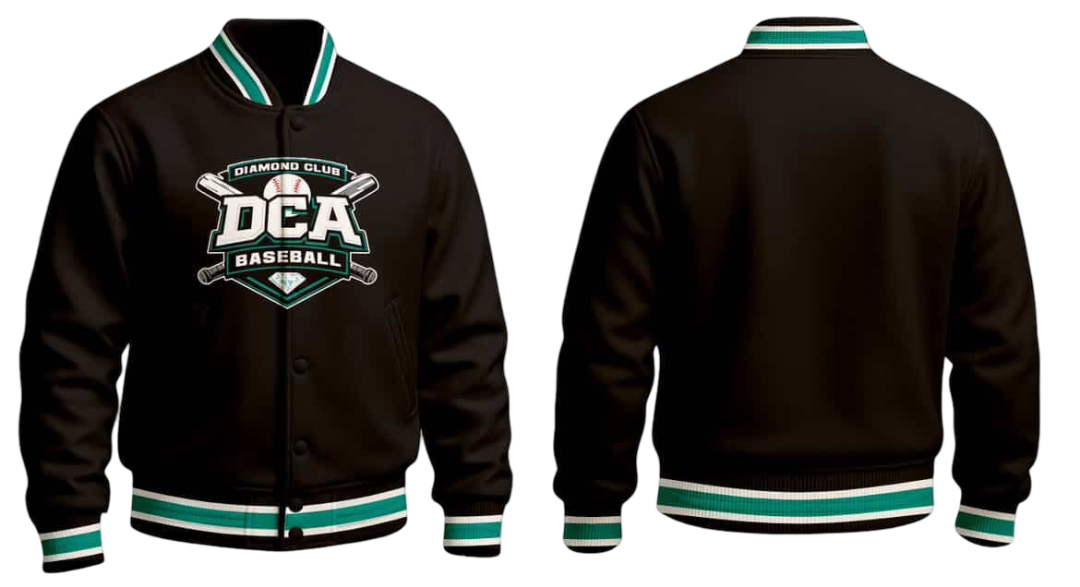 DCA Black Bomber Jacket